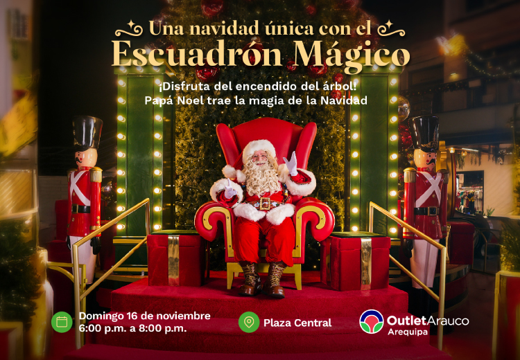 Banner encendido navideño